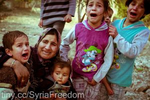 Réfugiés Syriens par Freedom House via Flickr CC